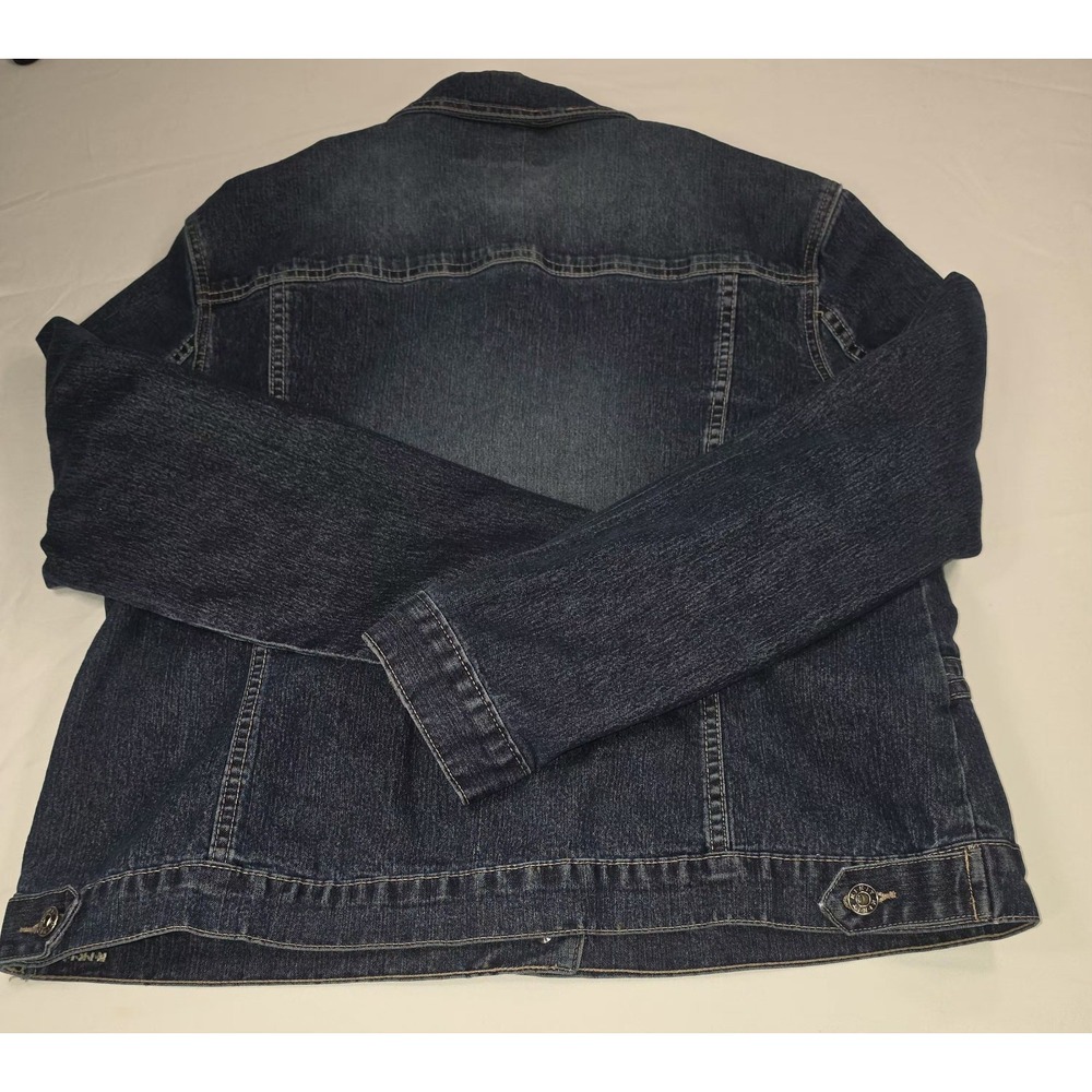KIKIT Jeans Maurice Sasson Women's Blue Denim Jacket – Size XL